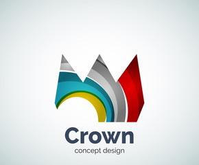 Crown logo template