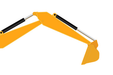 backhoe, Bulldozer Excavator