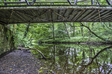 view under the bridge