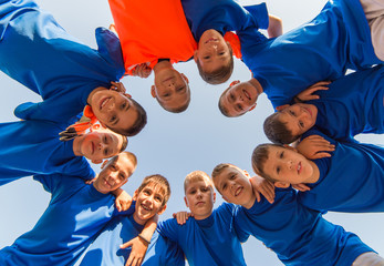 Naklejka premium kids soccer team