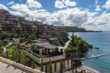 Elite buildings and resort in Montenegro