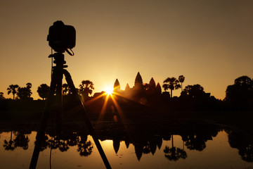 Photography at Angkor Wat temple