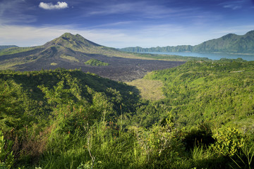Fototapeta na wymiar Kintamani Volcano of Bali, Indonesia