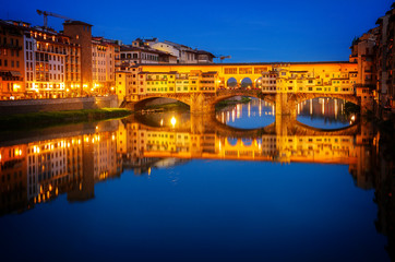 Obraz premium Ponte Vecchio, Florence, Italy