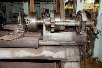 Inside an old Cart Factory - Costa Rica