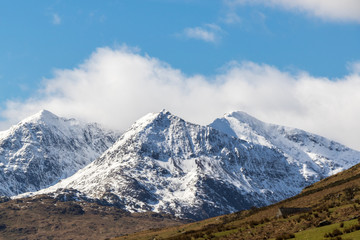 Fototapeta na wymiar Snowdonia national park,