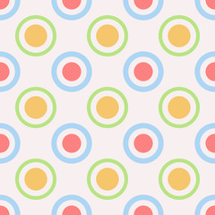 A funky circle background pattern.