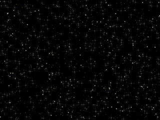 Radiant and simple star on a dark background.