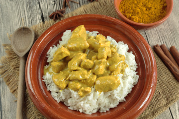 poulet au curry et lait de coco 03092016