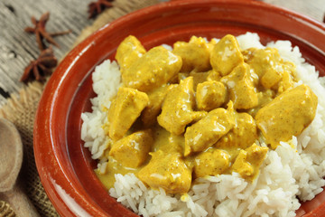 poulet au curry et lait de coco 03092016