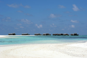 Fototapeta na wymiar Maldives Paradise Islands