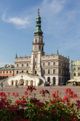 Old Town and Town Hall in Zamość, Poland - 119749092