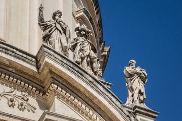 Obraz premium Church of the Most Holy Name of Mary (1751). Rome. Italy.