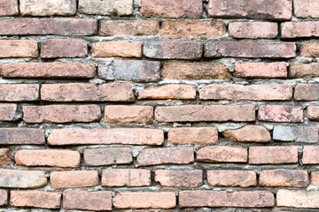 Moldy brick wall background