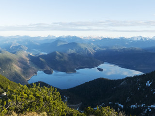 Walchensee vom Herzogstand aus