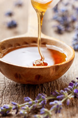 Fresh honey and lavender