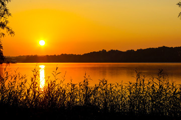 Sunrise on the lake