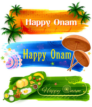 Happy Onam banner