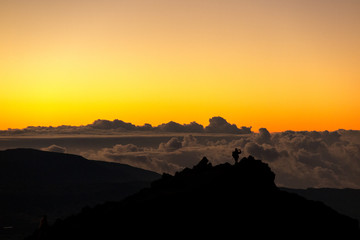 Sunrise over the Indian Ocean
