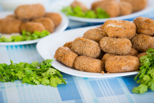 Home-made croquettes