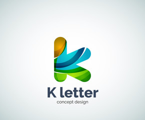 Obraz premium Letter k logo