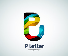 Letter P logo