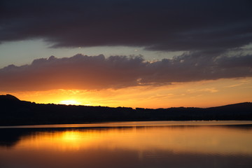 Abendsonne am Kochelsee