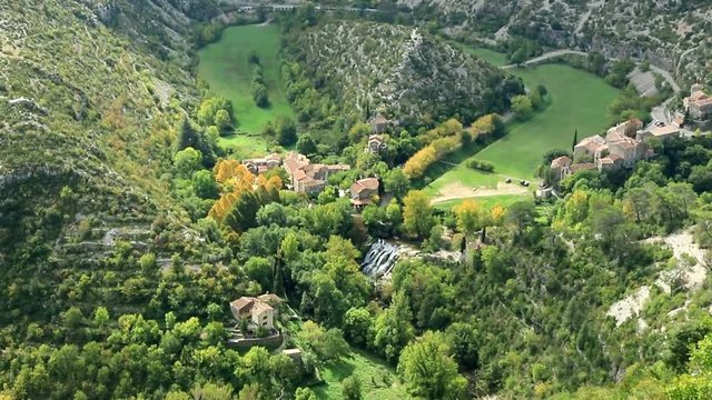 Le m&eacute;andre de Navacelles
