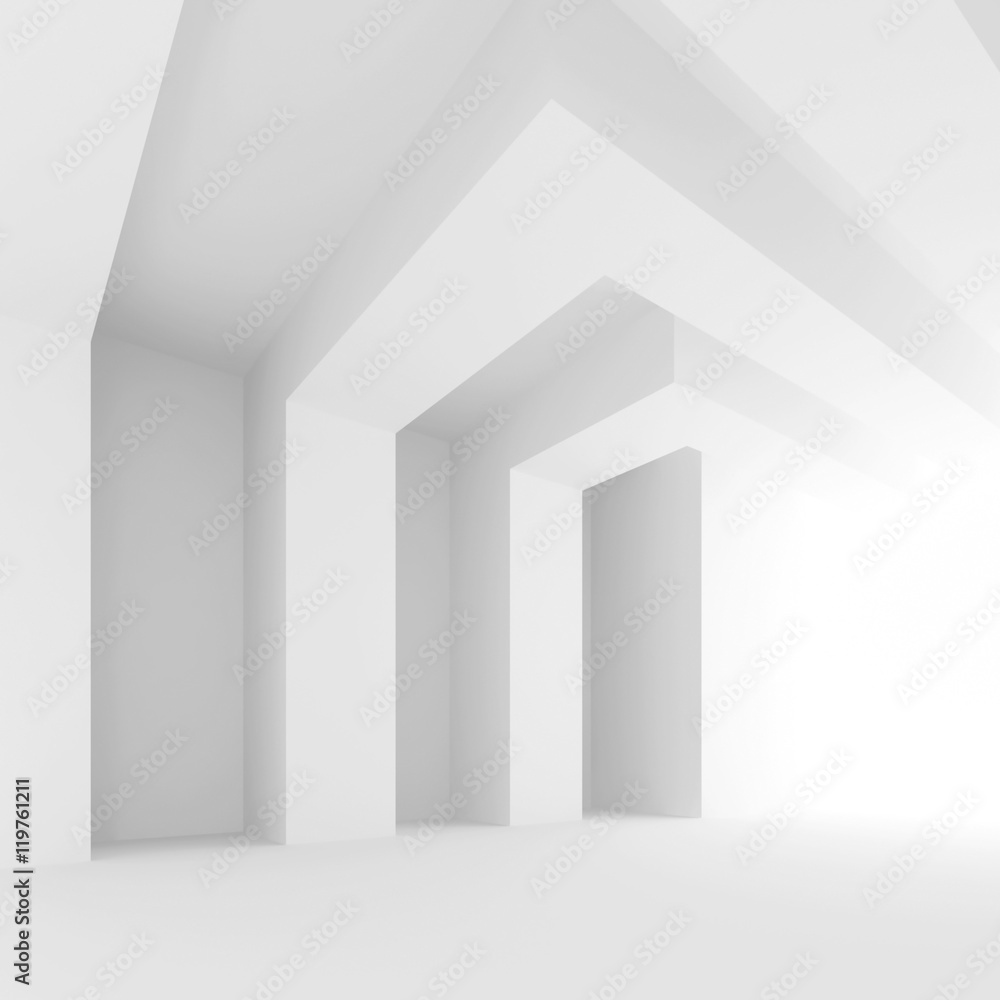 Poster white abstract architecture background