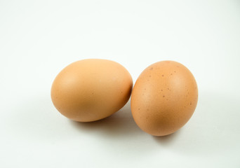 Isolated Egg With With White BackGround