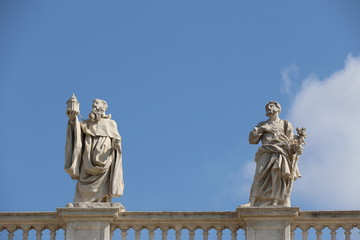Détail de la Basilique Saint Pierre du Vatican