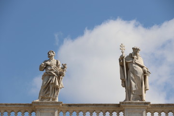 Détail de la Basilique Saint Pierre du Vatican