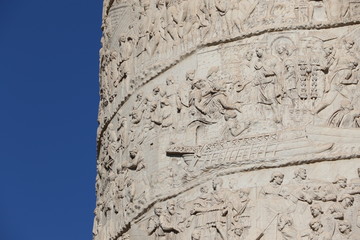 Colonne de Trajan à Rome 