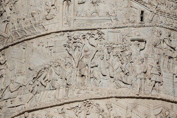 Colonne de Trajan à Rome 