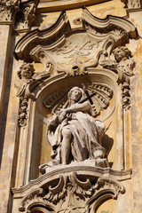 Fototapeta na wymiar Détail d'une église à Rome
