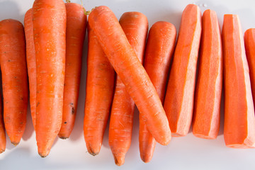 Fresh carrots