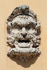 Statue de la villa Medicis à Rome