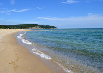 Fototapeta na wymiar Black Sea near Varna, Bulgaria