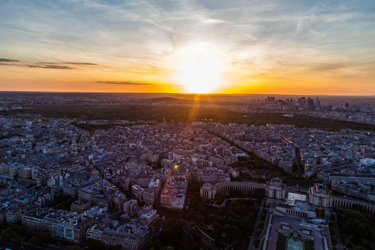 Vista dalla torre Eiffel