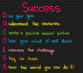 The meaning of success