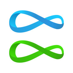 Blue and Green Tape of Mobius