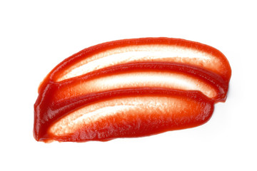 Ketchup isolated on white background