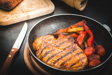 steak