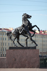 Statue of the Anichkov bridge