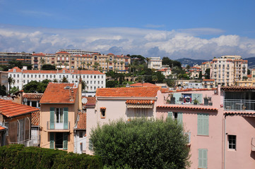 Cannes, France - april 17 2016 : city center