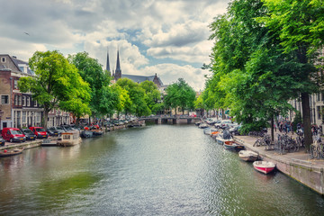 Canal in Amsterdam