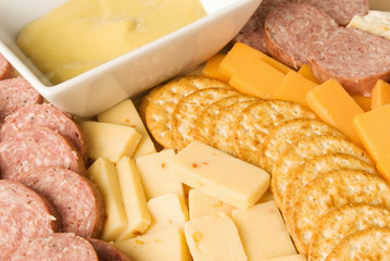 Meat and Cheese Delicatessen Platter