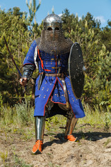 Fototapeta premium Mongol horde warrior