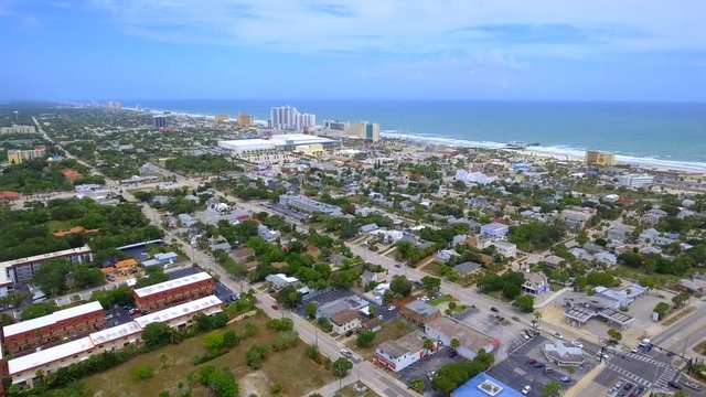 Stock footage of Daytona Beach FL