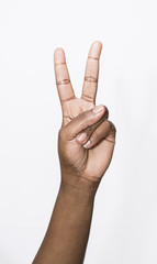 Hand peace 